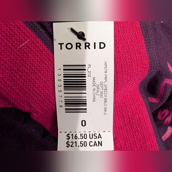 Torrid panties, Hipster Style, happy speech bubbles, 0x L/XL - Picture 2 of 9